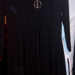 New black mask dress